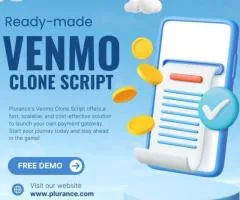 Launch Your Own P2P Payment App with Plurance’s Venmo Clone Script!