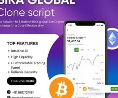 Launch a Next-Generation Exchange Platform with Our advanced Bika Global Clone Script