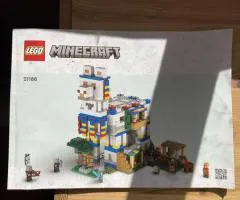 Lego minecraft Llama village