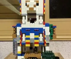 Lego minecraft Llama village